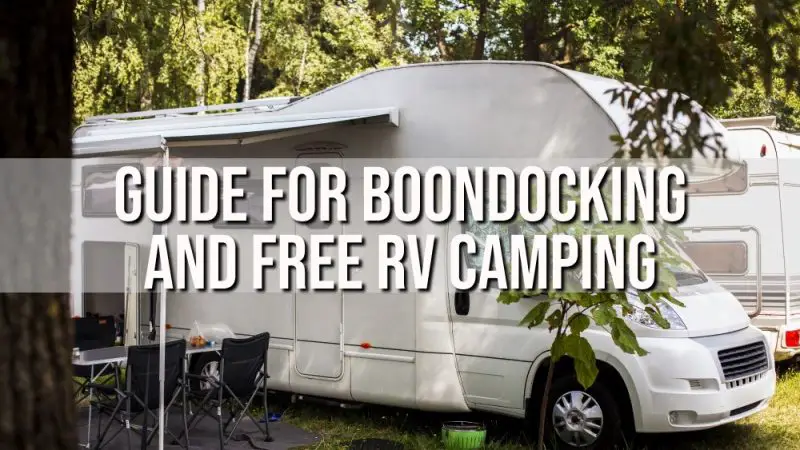 Guide for Boondocking and Free RV Camping