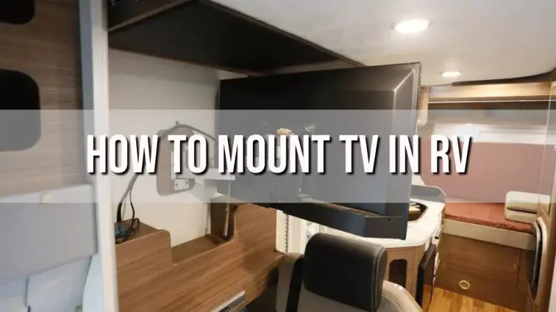 How to Mount TV in RV