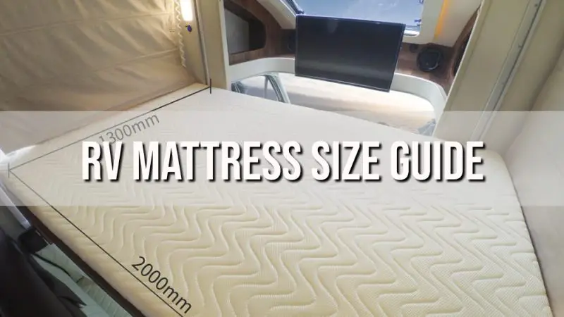 RV Mattress Size Guide